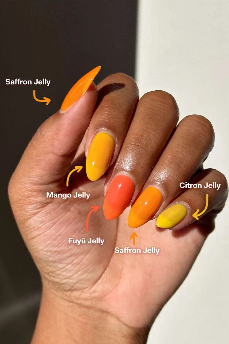Cirque Colors Mango Jelly nagellack transparent gulorange