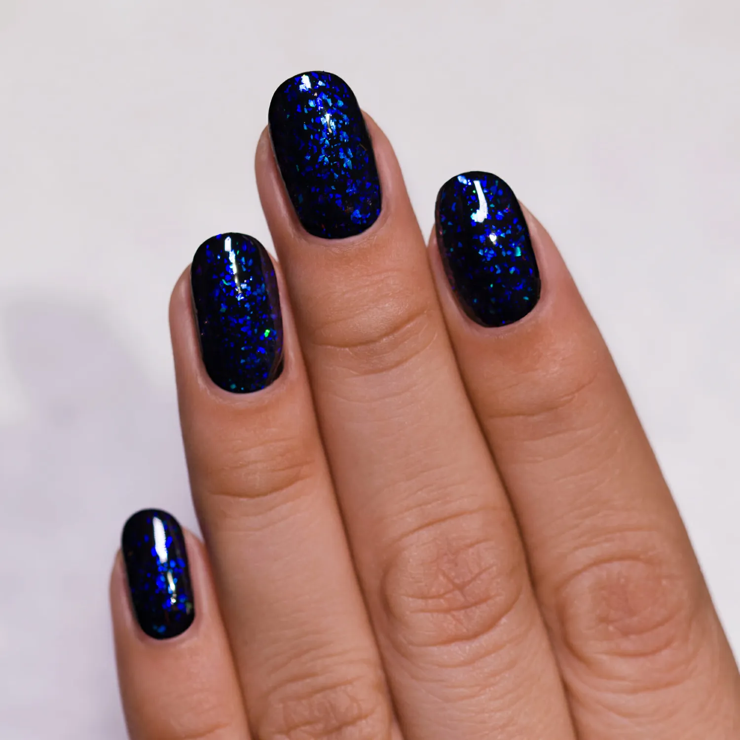 ILNP Spaced Out nagellack topper blå-lila skifte