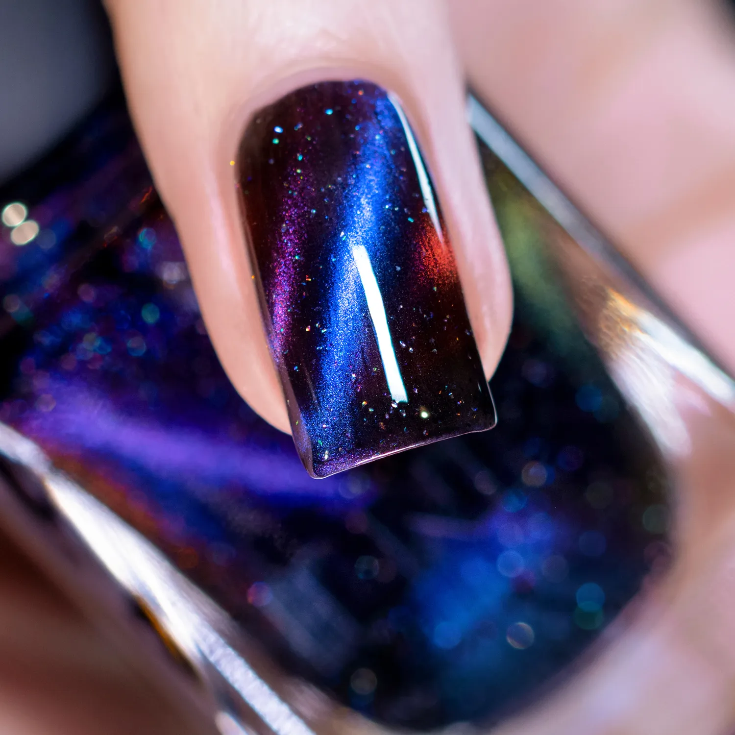 ILNP After Hours nagellack svart magnetisk
