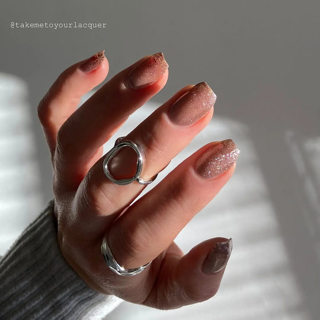 Cirque Colors Halo nagellack magnetisk taupebrun