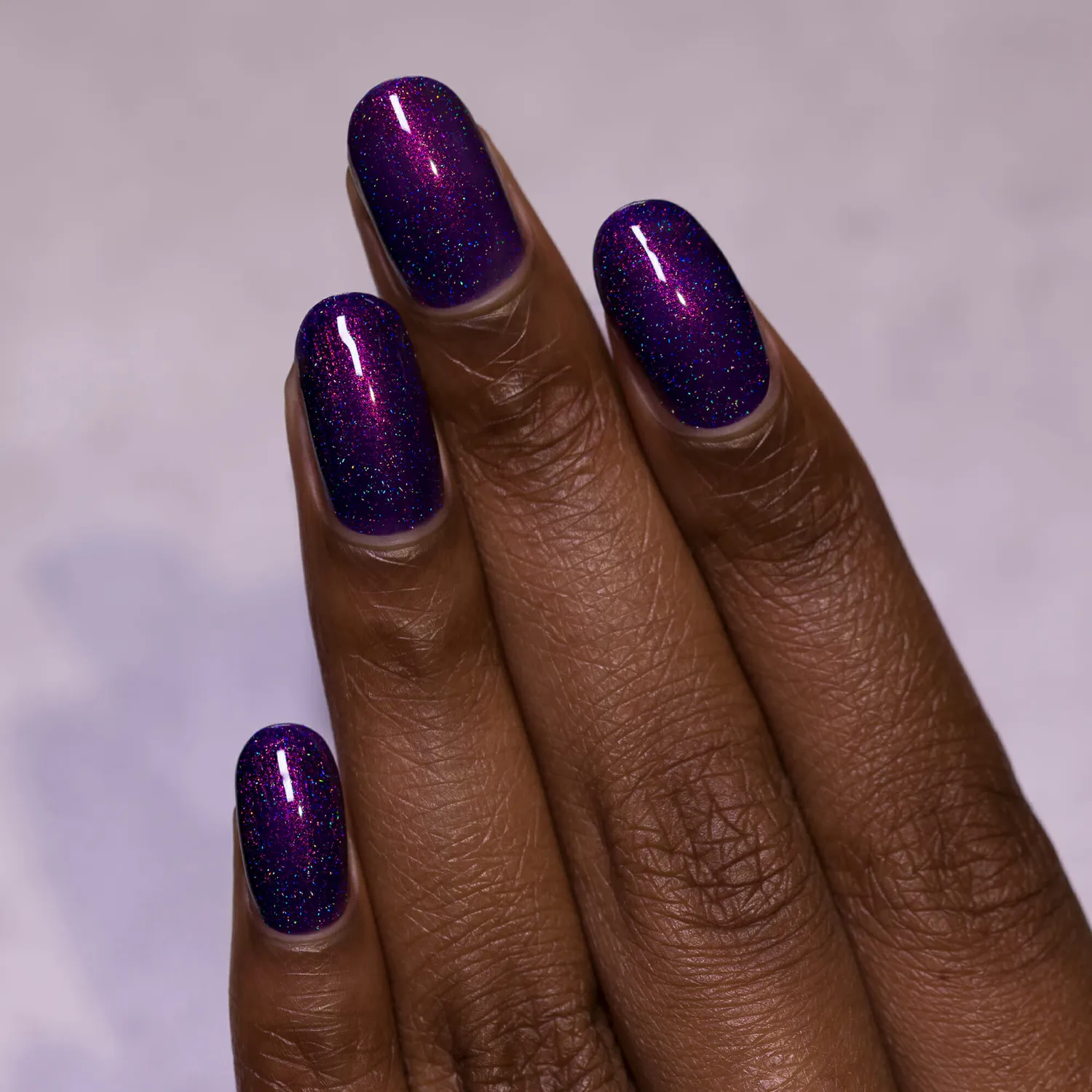 ILNP High Voltage nagellack lila holo