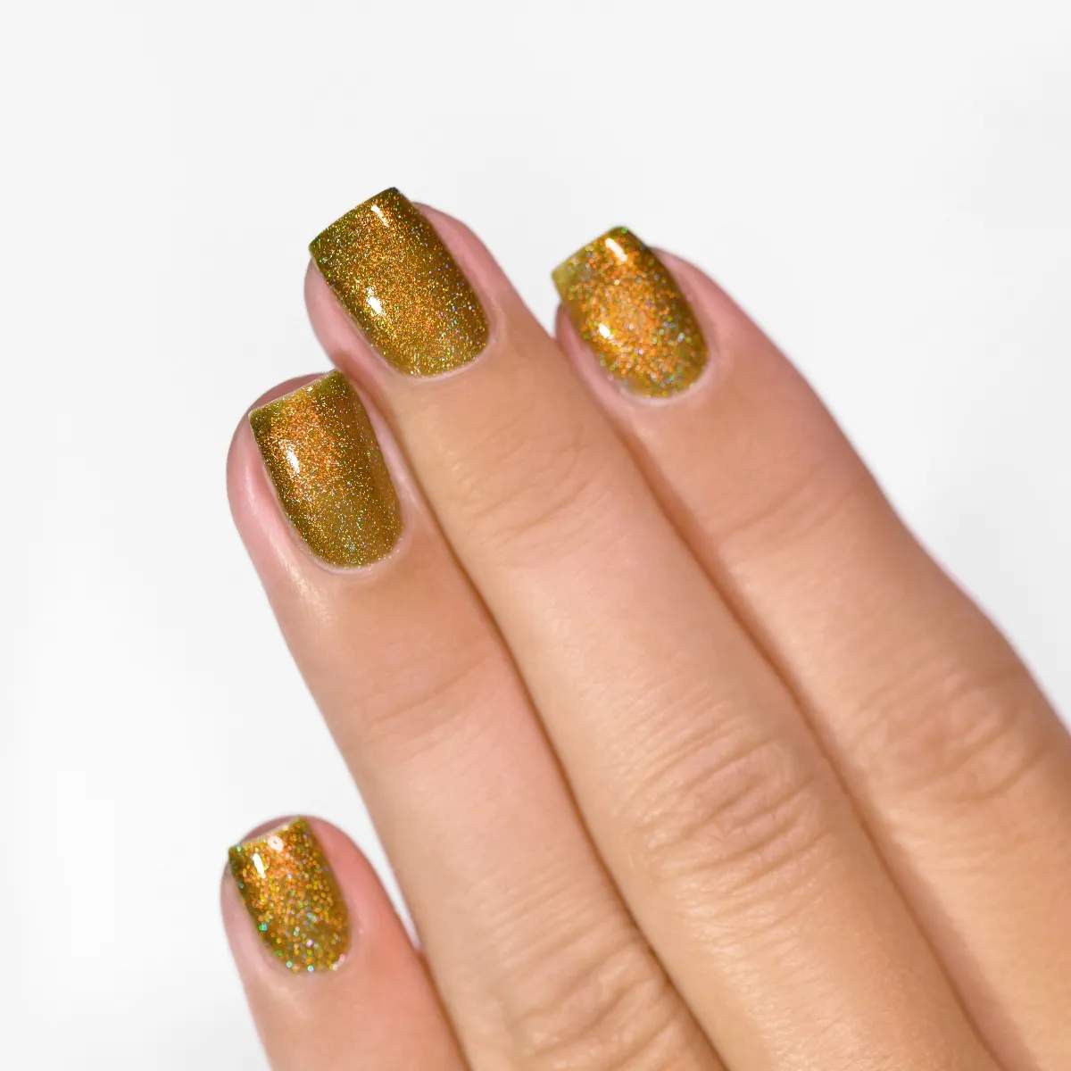 ILNP Legacy nagellack oliv skiftande shimmer