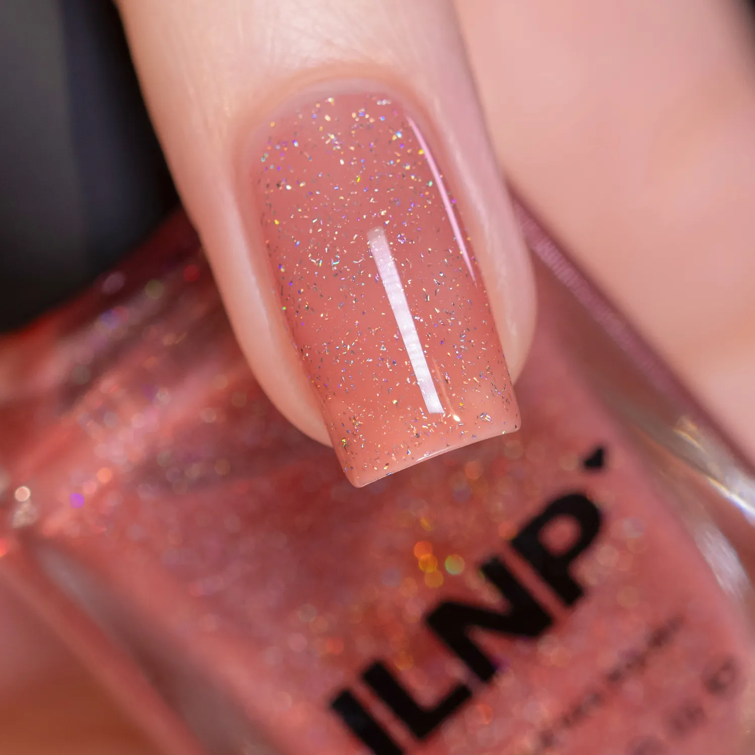 ILNP Vineyard Rosalie nagellack rosaskimrande jelly