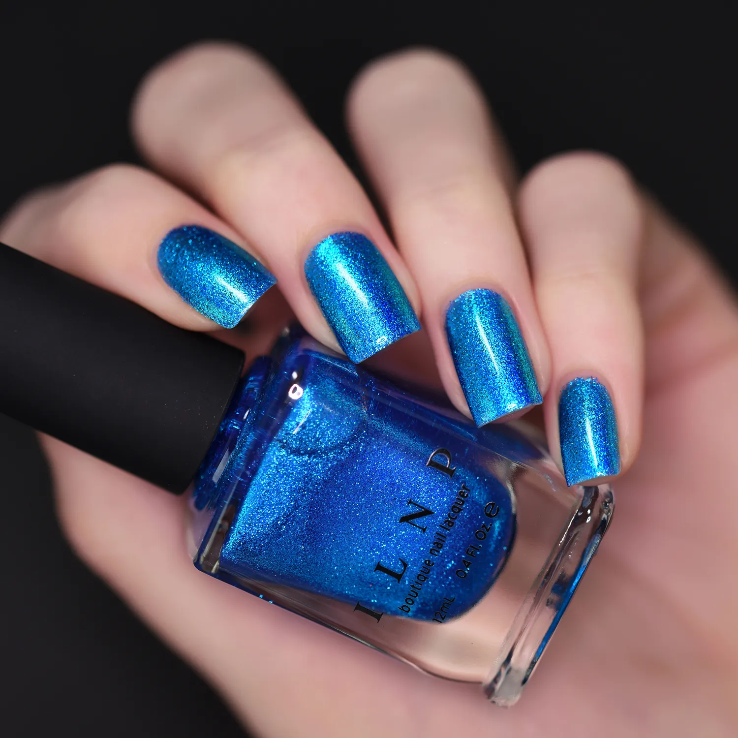 ILNP Blueprint nagellack elektrisk blå metallic