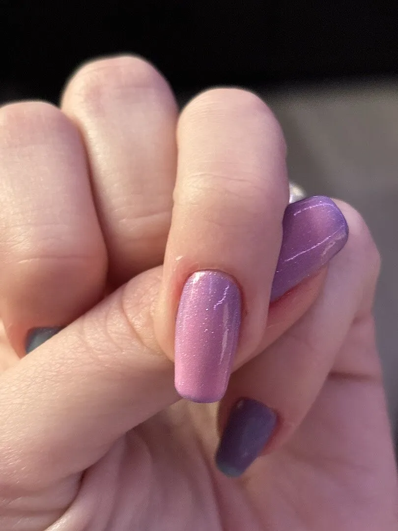 Cirque Colors Sol thermal nagellack lila-rosa