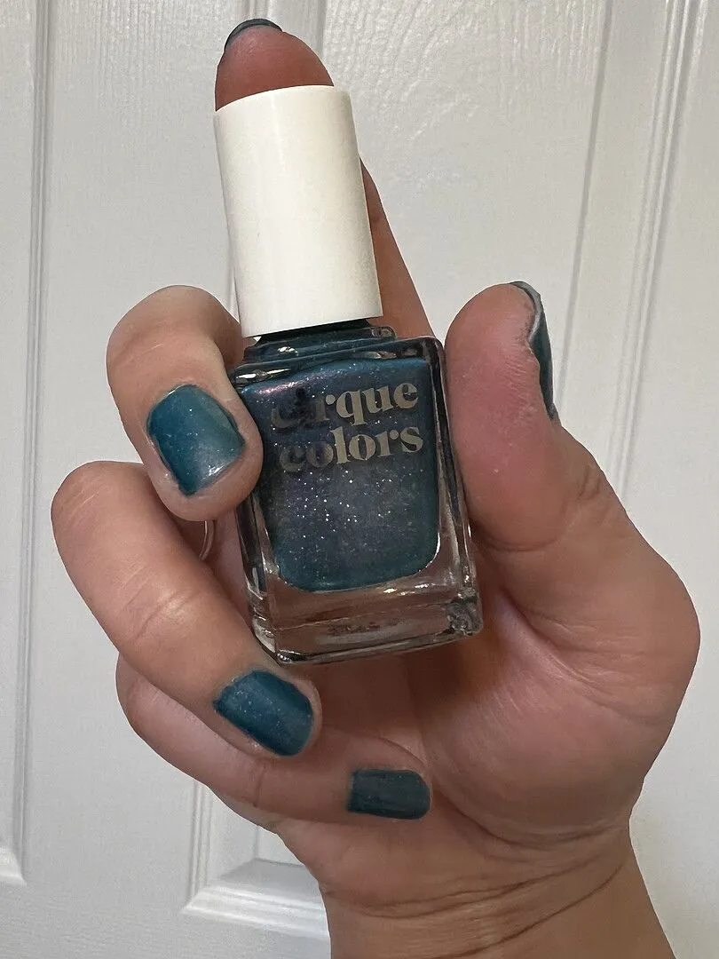 Cirque Colors Taos nagellack teal rosa skimmer