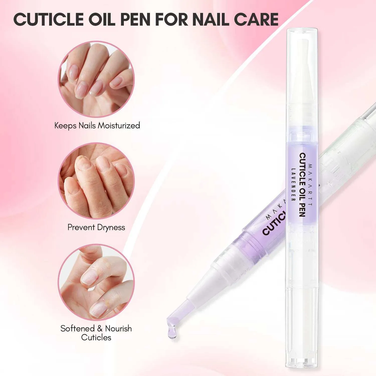 Makartt Cuticle Remover Kit nagelbandskit mjukgörande