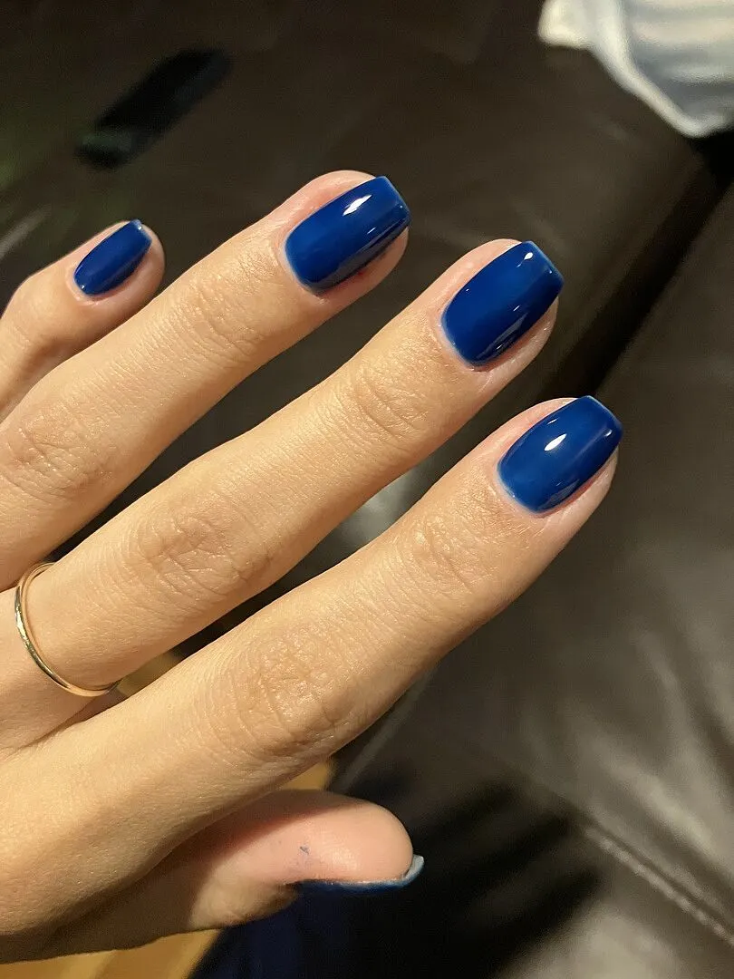 Cirque Colors Indigo Jelly nagellack mörkblått