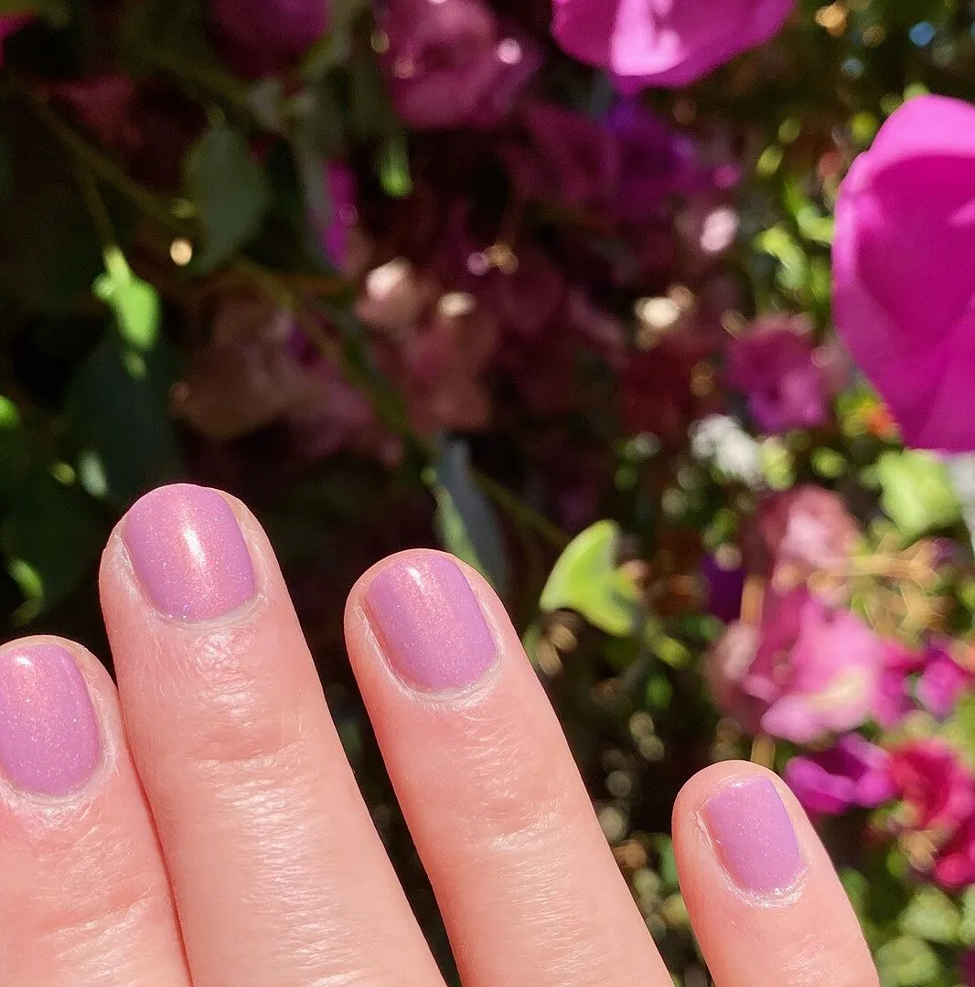 Cirque Plush Suede nagellack rosa-lila skimmer