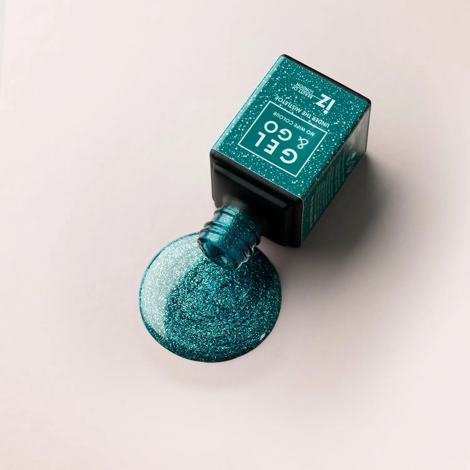 Iz Beauty Gel&Go Under Mistletoe GG1087 gellack 12ml glitter