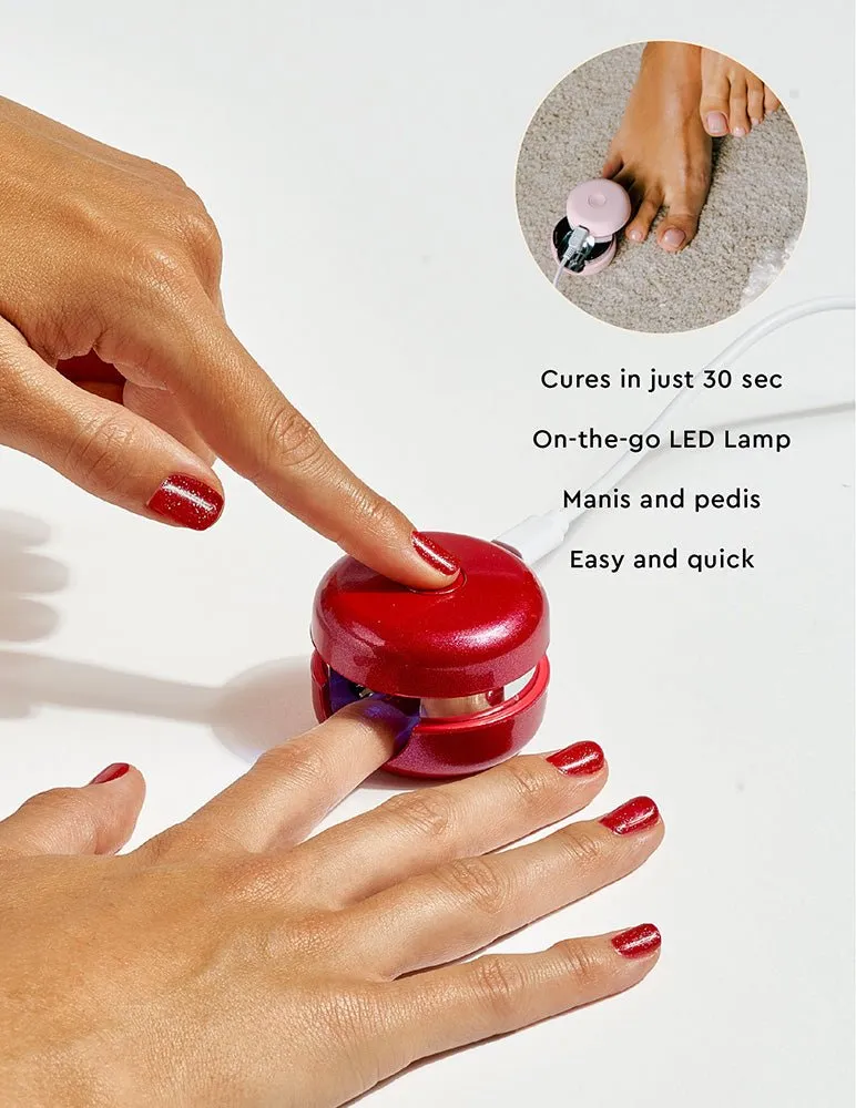 Le Mini Macaron Cassis gelkit vinröd minikit
