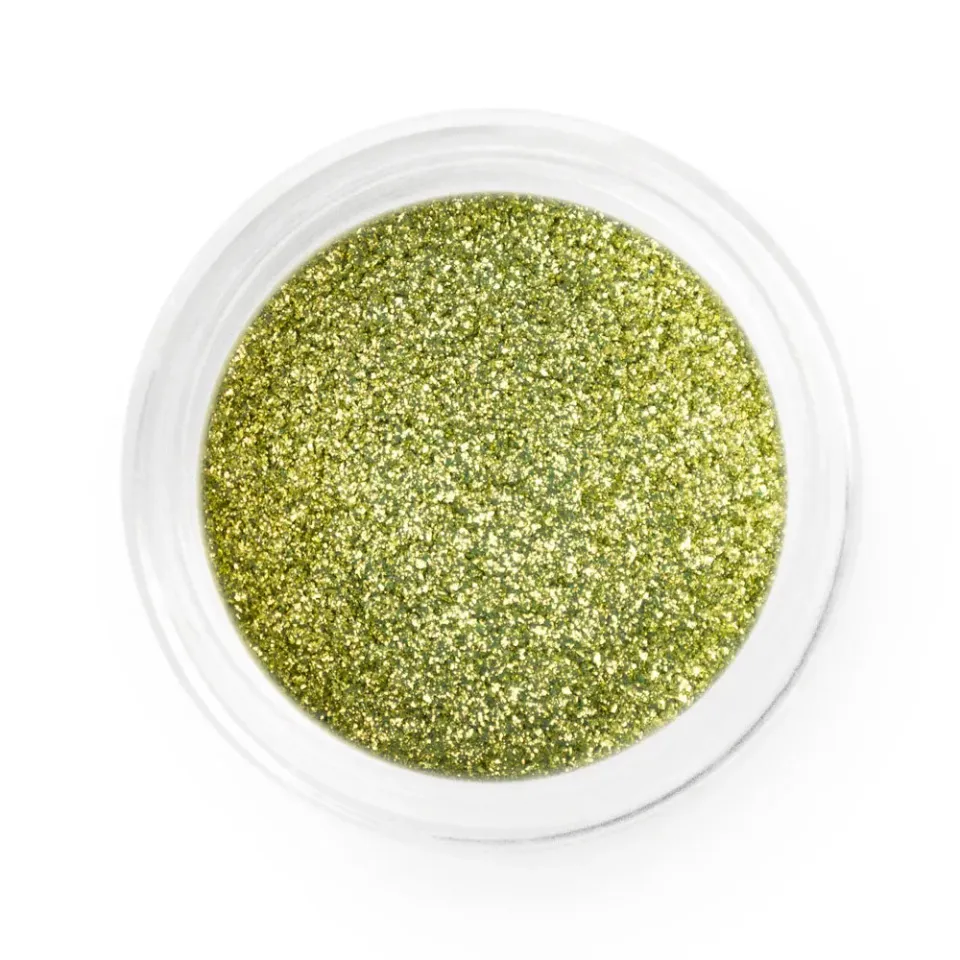 Iz Beauty Lime Chrome pigment 0,5 g spegel