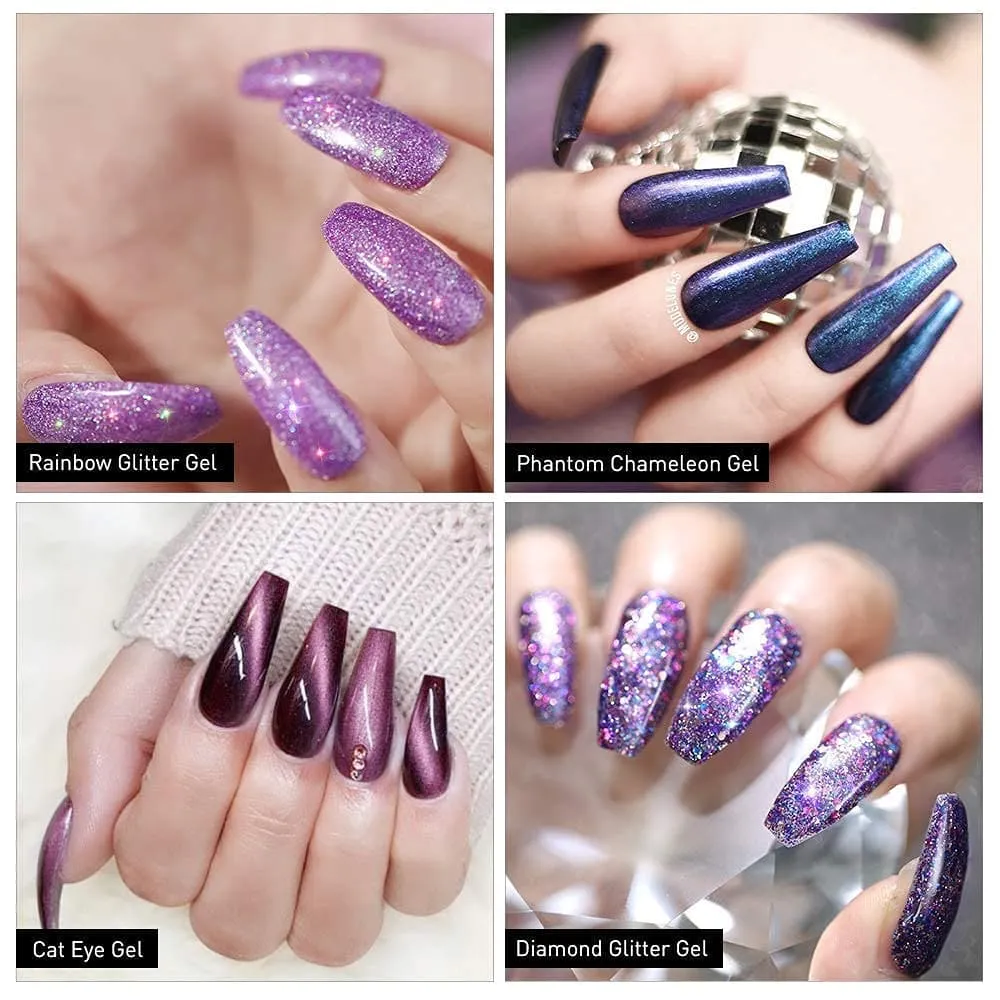 Modelones Milky Way gellack set cat eye 6-pack shimmer
