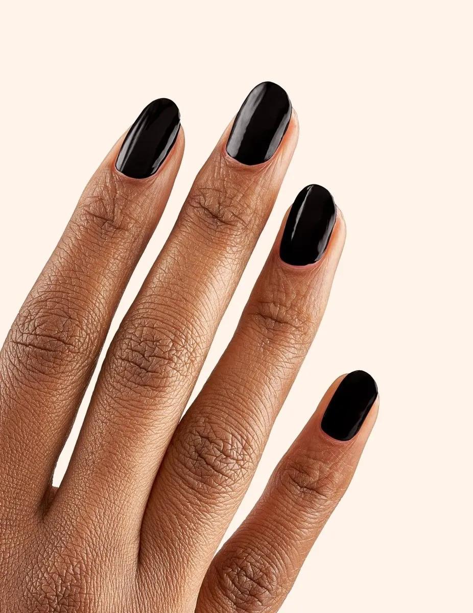 Le Mini Macaron Le Sweet Licorice nagellack svart