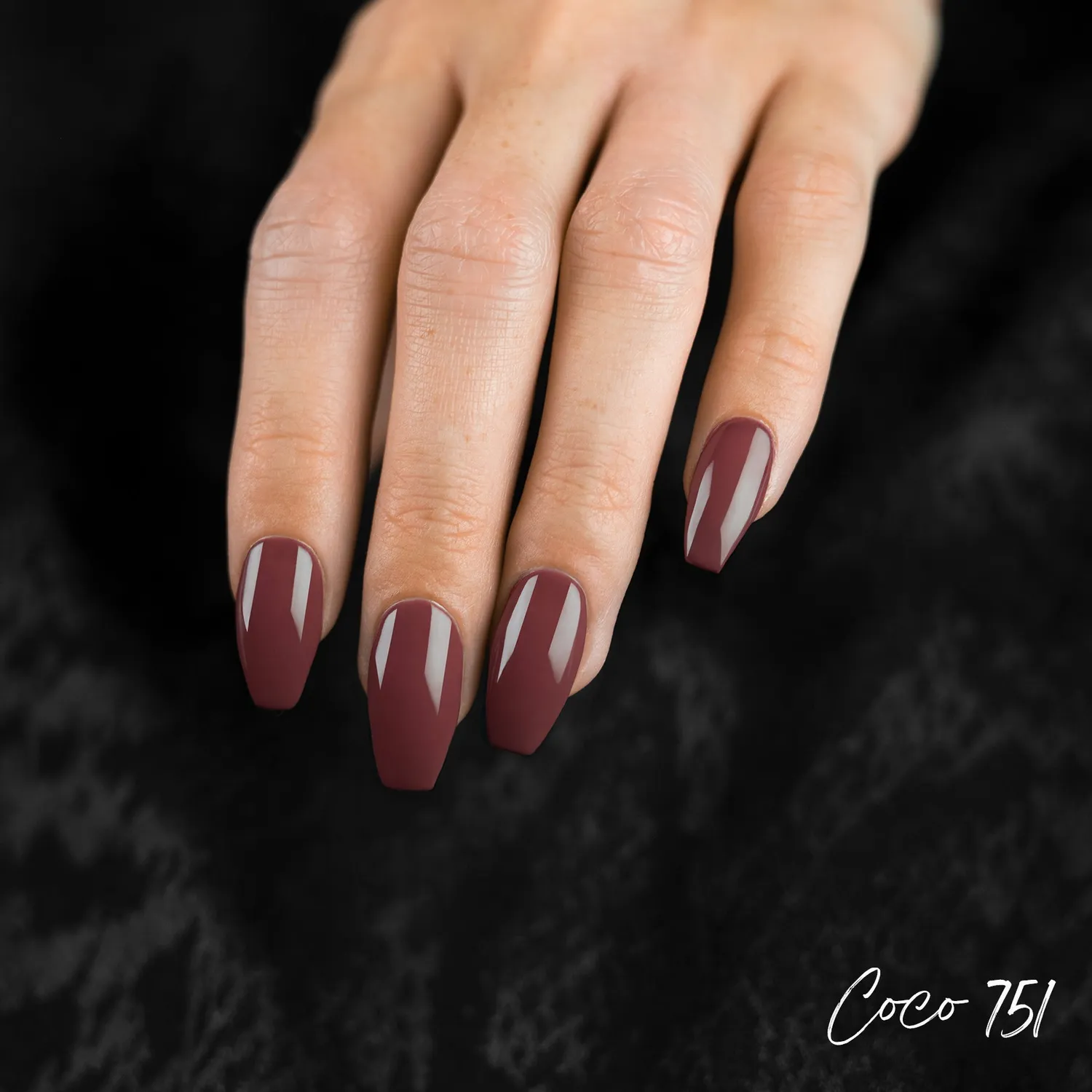 Iz Beauty Calgel Coco CG751 färggel 4 g brun