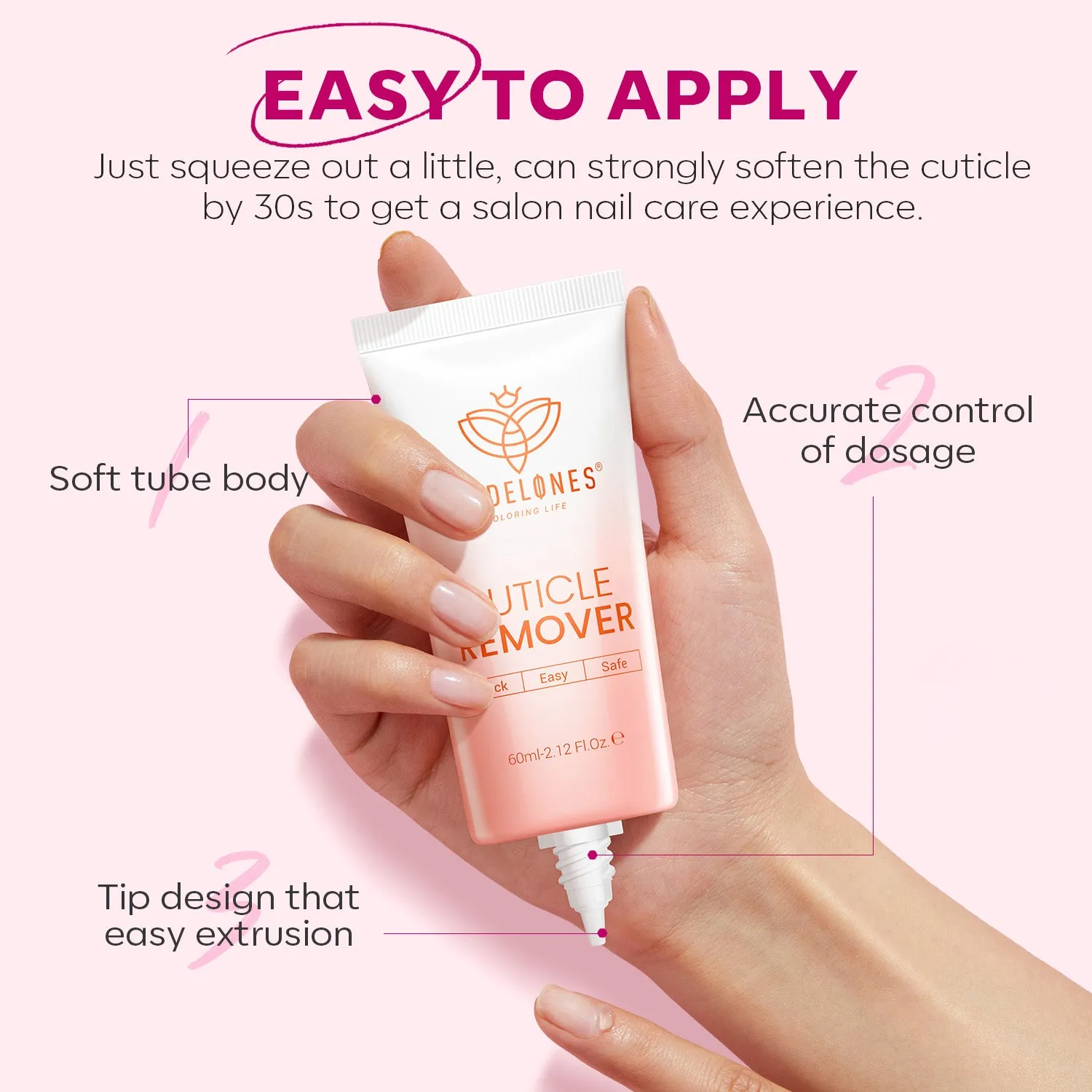 Modelones Cuticle Remover nagelbandsborttagare mild