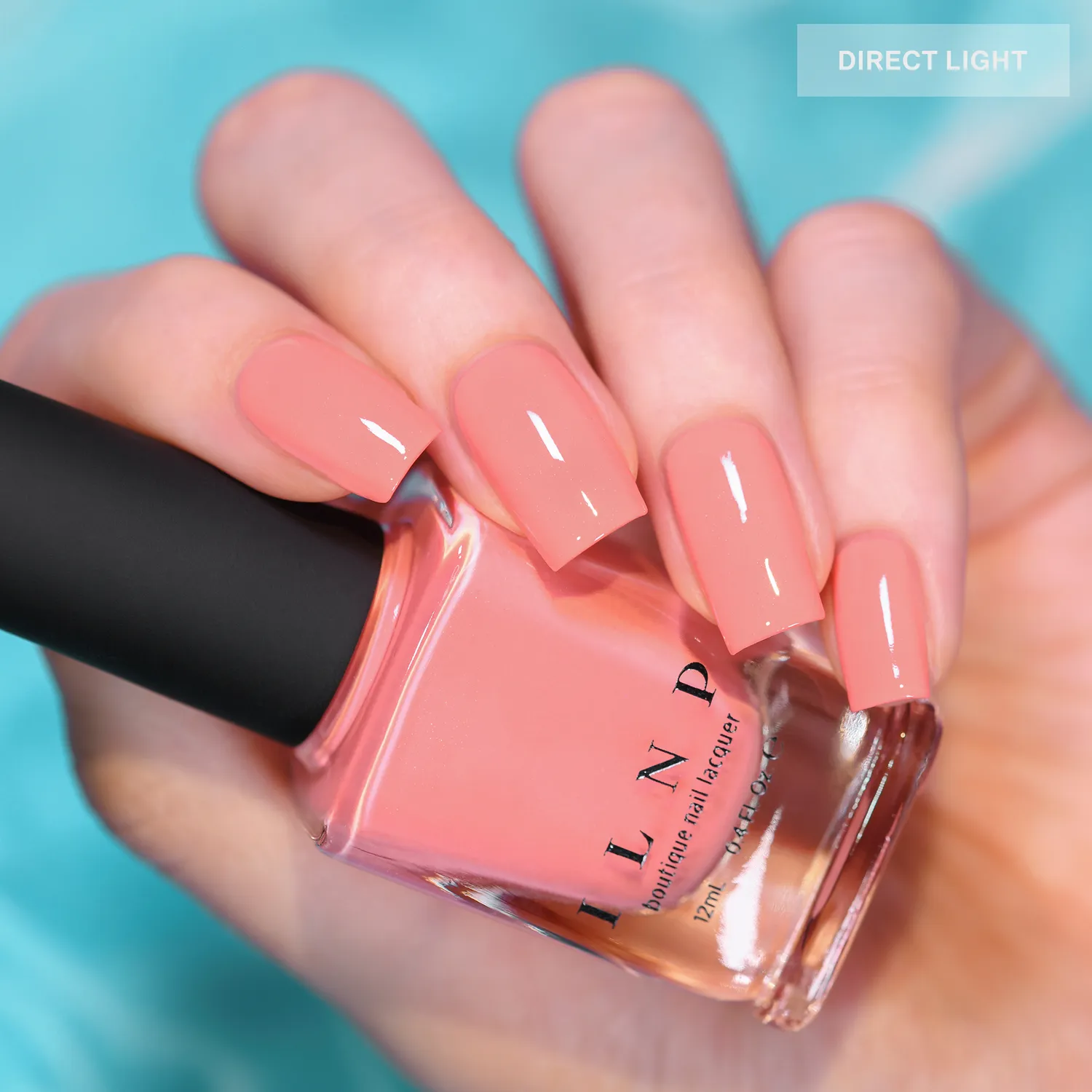 ILNP Tropics Hailey nagellack hibiskusrosa holographic