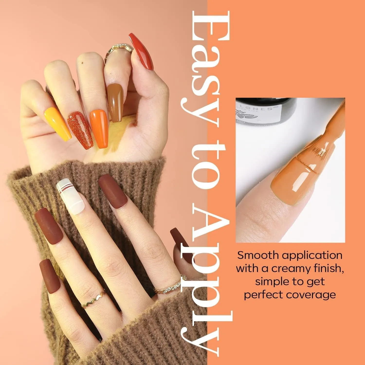 Modelones Autumn Harvest gellack 6-pack höstfärger