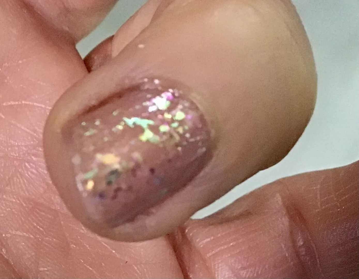 Cirque Colors Fantasia topper regnbågsflak transparent