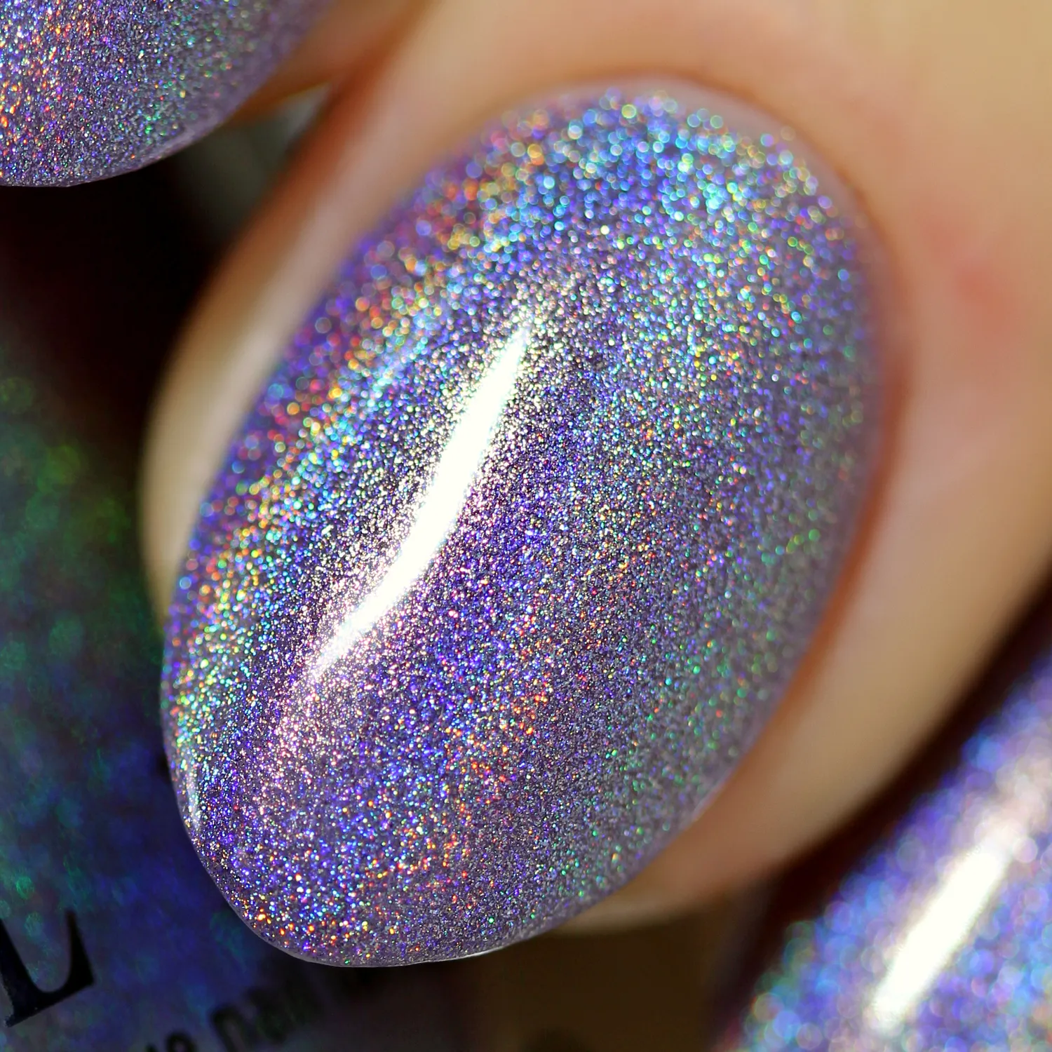 ILNP Fall Into Winter Staying In nagellack lila holo