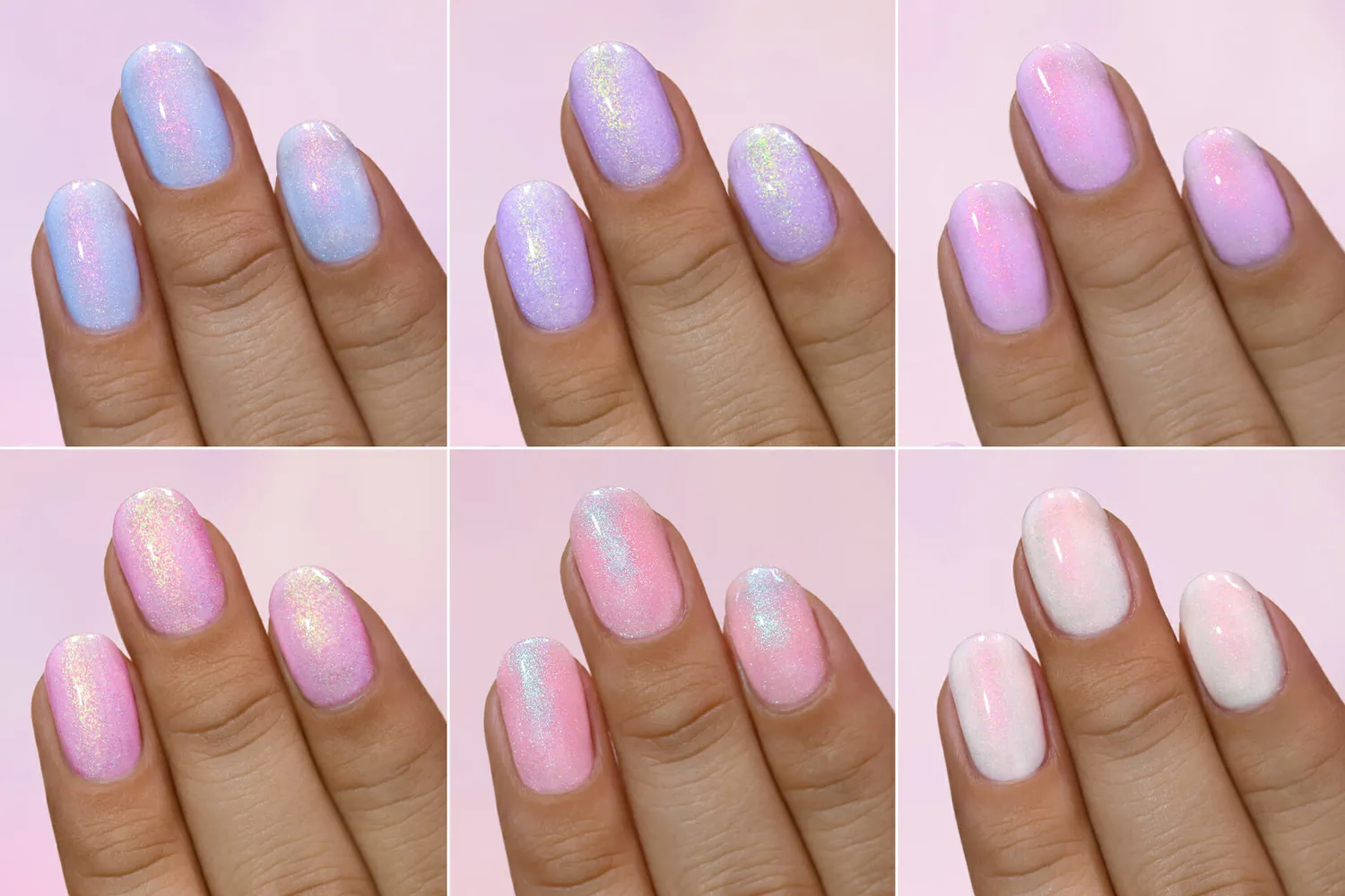 ILNP Cloud Nine nagellacksset pastell 6x12 ml