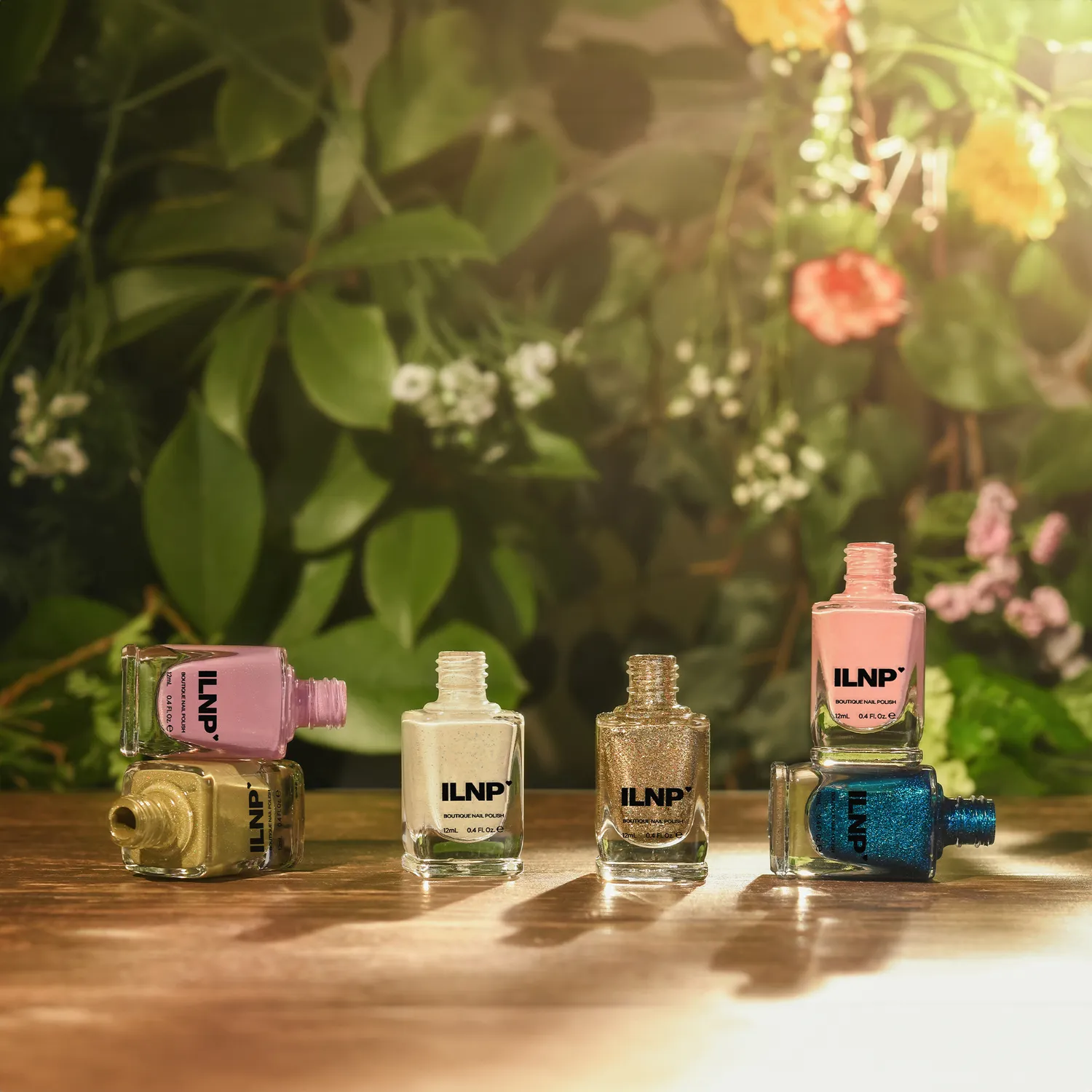 ILNP Courtyard Collection nagellack 6-pack holografisk