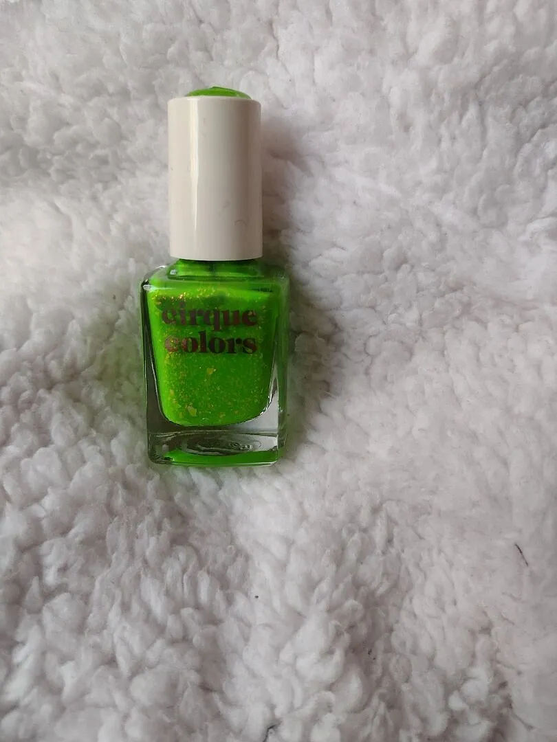 Cirque Colors Sour Punch nagellack lime jelly