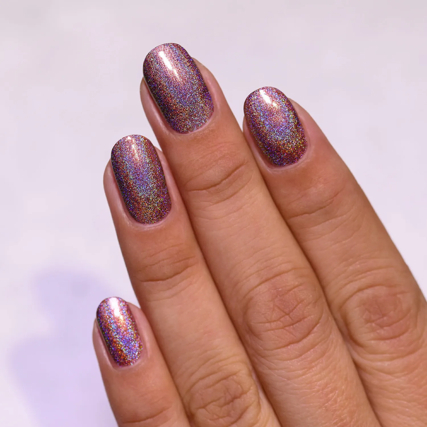 ILNP Ultra Holo Dinner Party nagellack marsala koppar