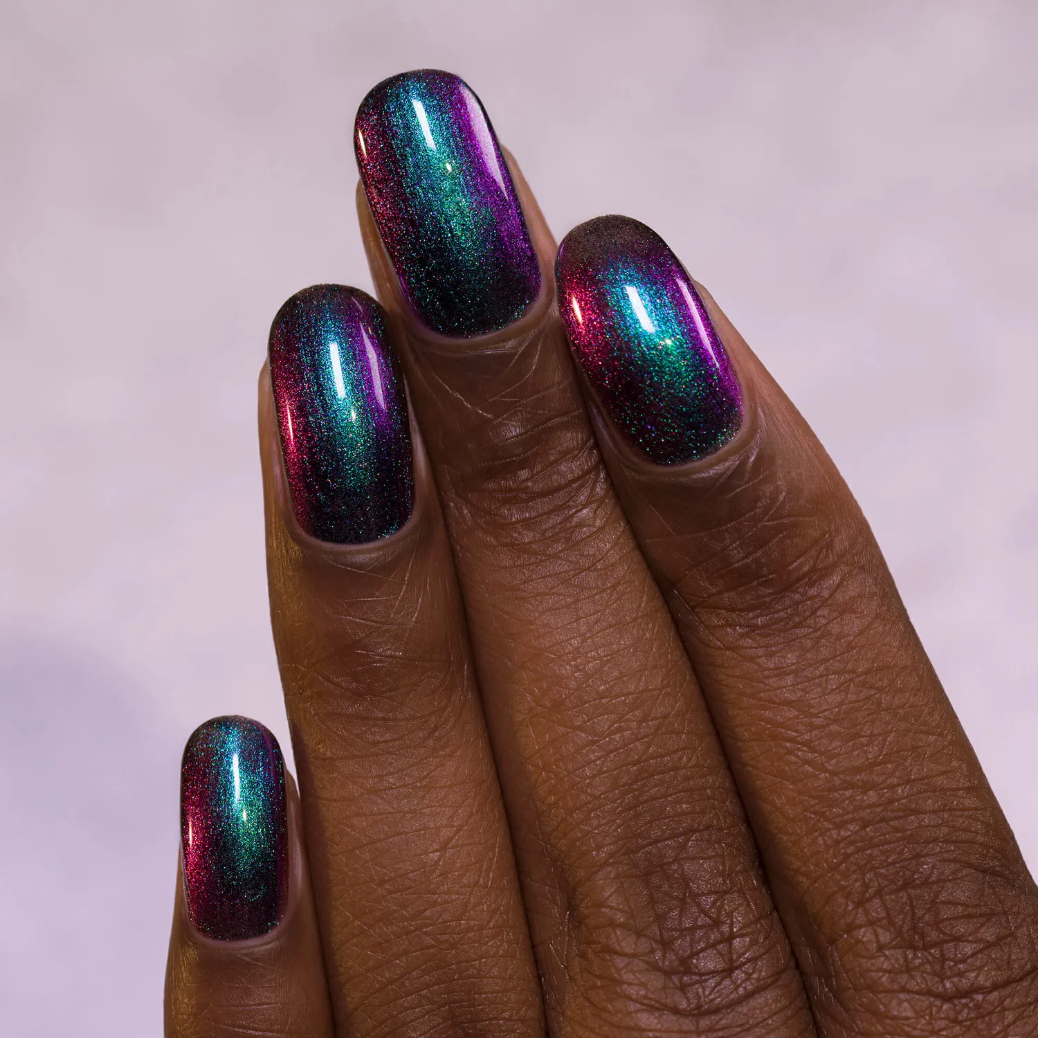 ILNP Ultra Chrome Sirene nagellack multikrom grön
