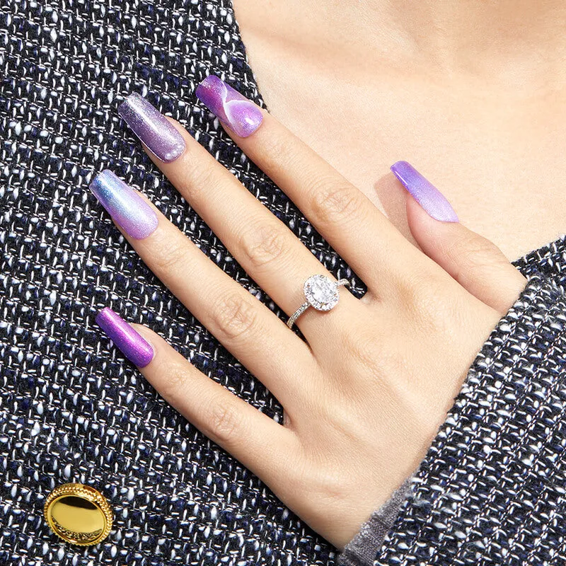 Modelones Mirrorball gellack 6-pack cat eye glitter
