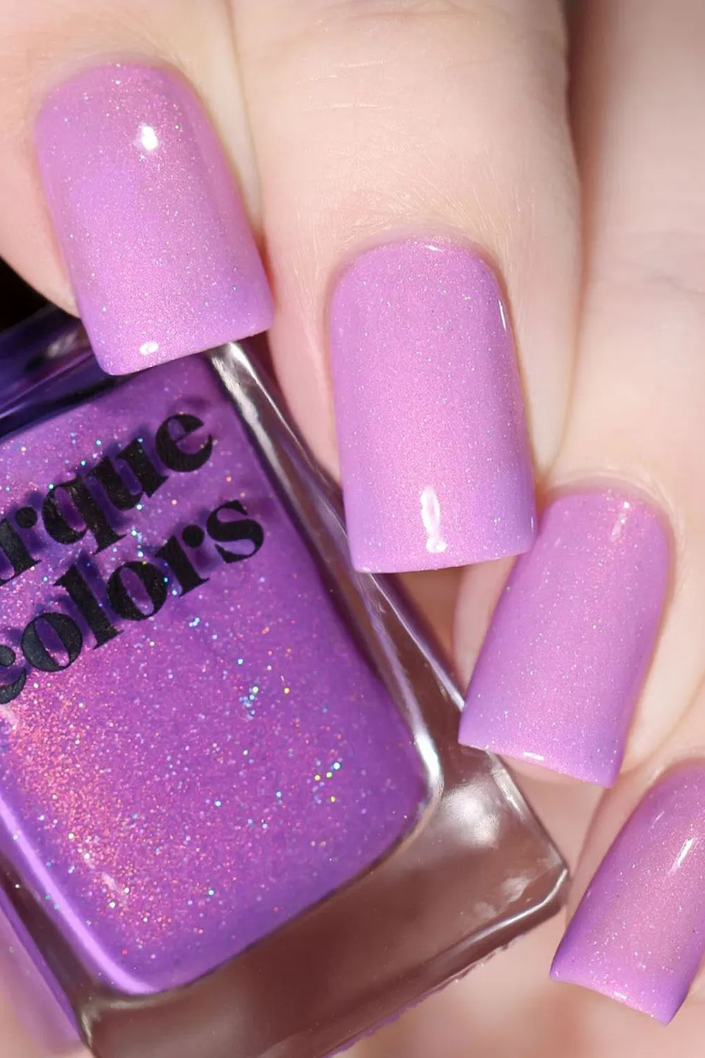 Cirque Colors Sol thermal nagellack lila-rosa