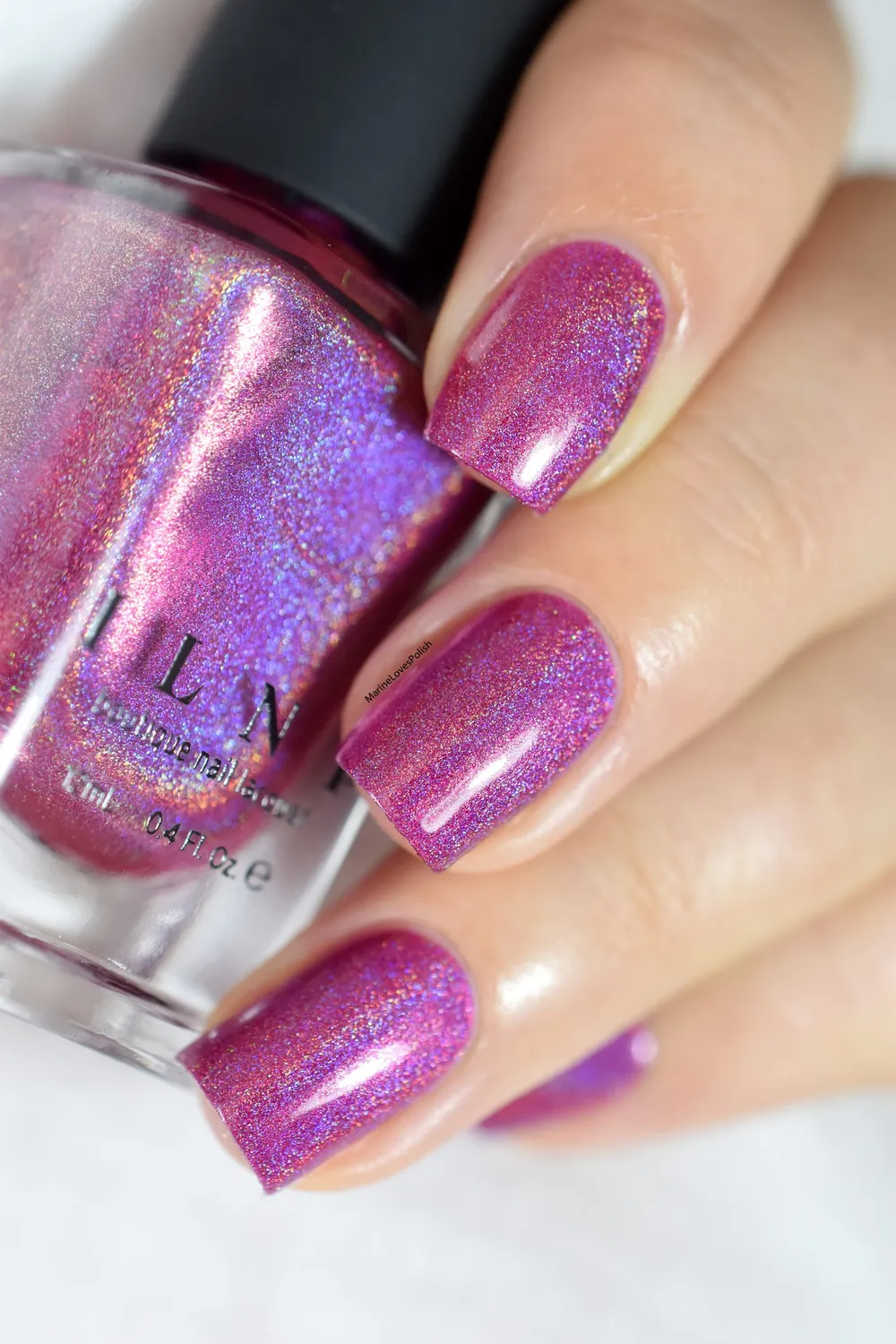 ILNP Bouquet Toss nagellack fuchsia ultra holo