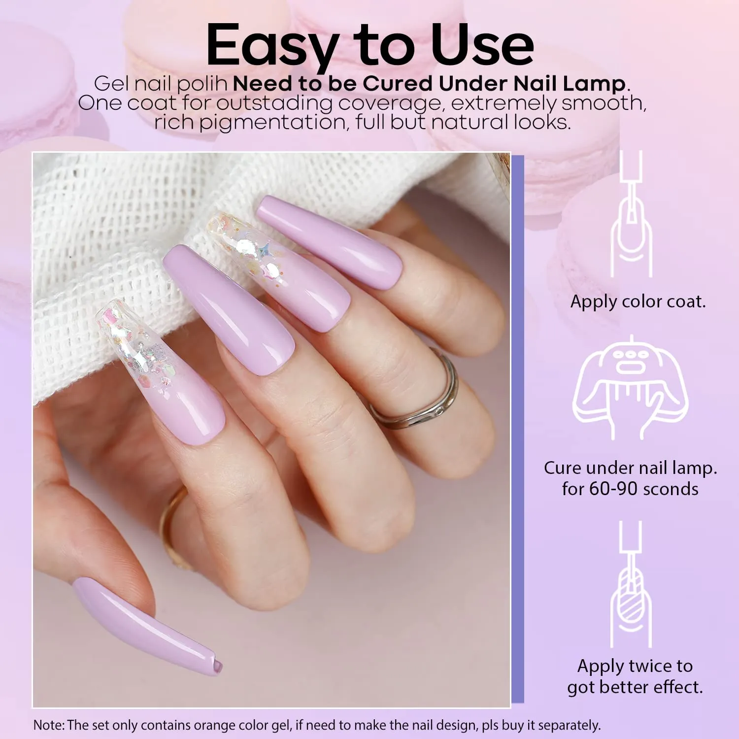 modelones Inspire Gel Lavender Spell gellack 15ml lavendel