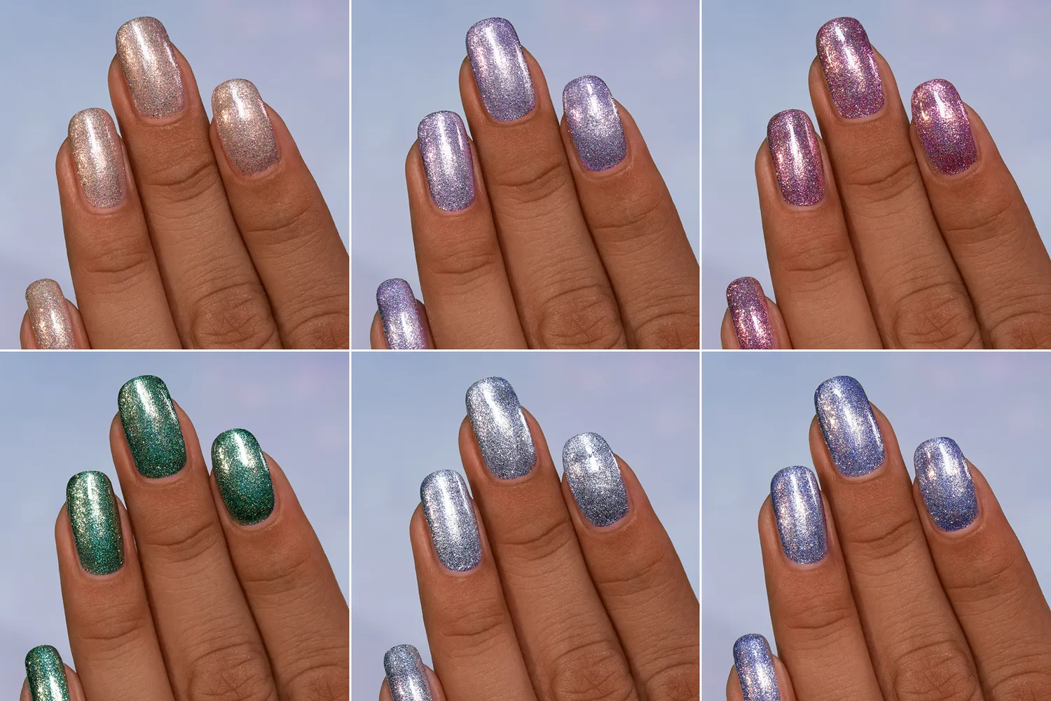 ILNP Eternal nagellacksset 6-pack ultra metallic vinter