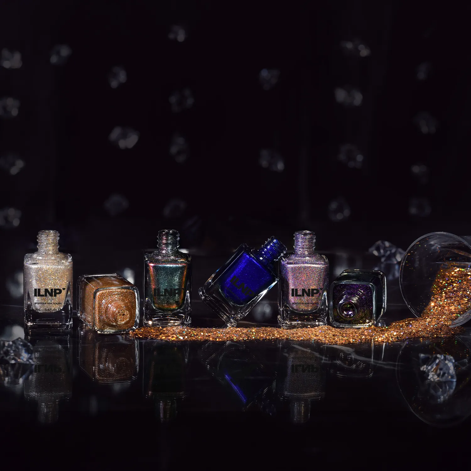 ILNP At Midnight Collection nagellack 6-pack fest