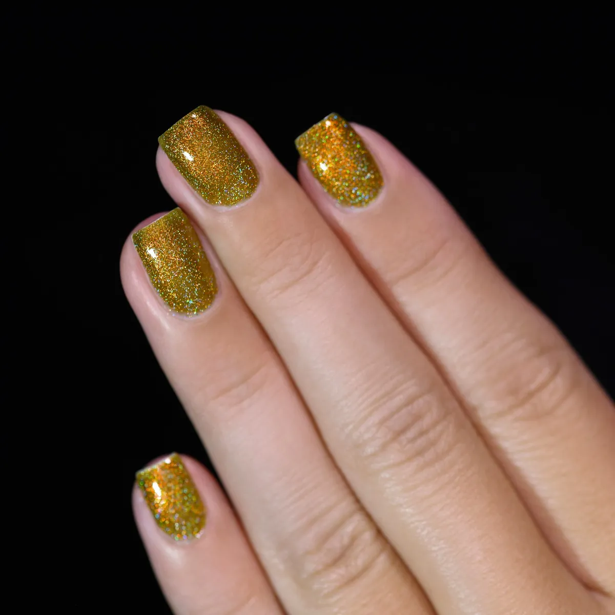 ILNP Legacy nagellack oliv skiftande shimmer