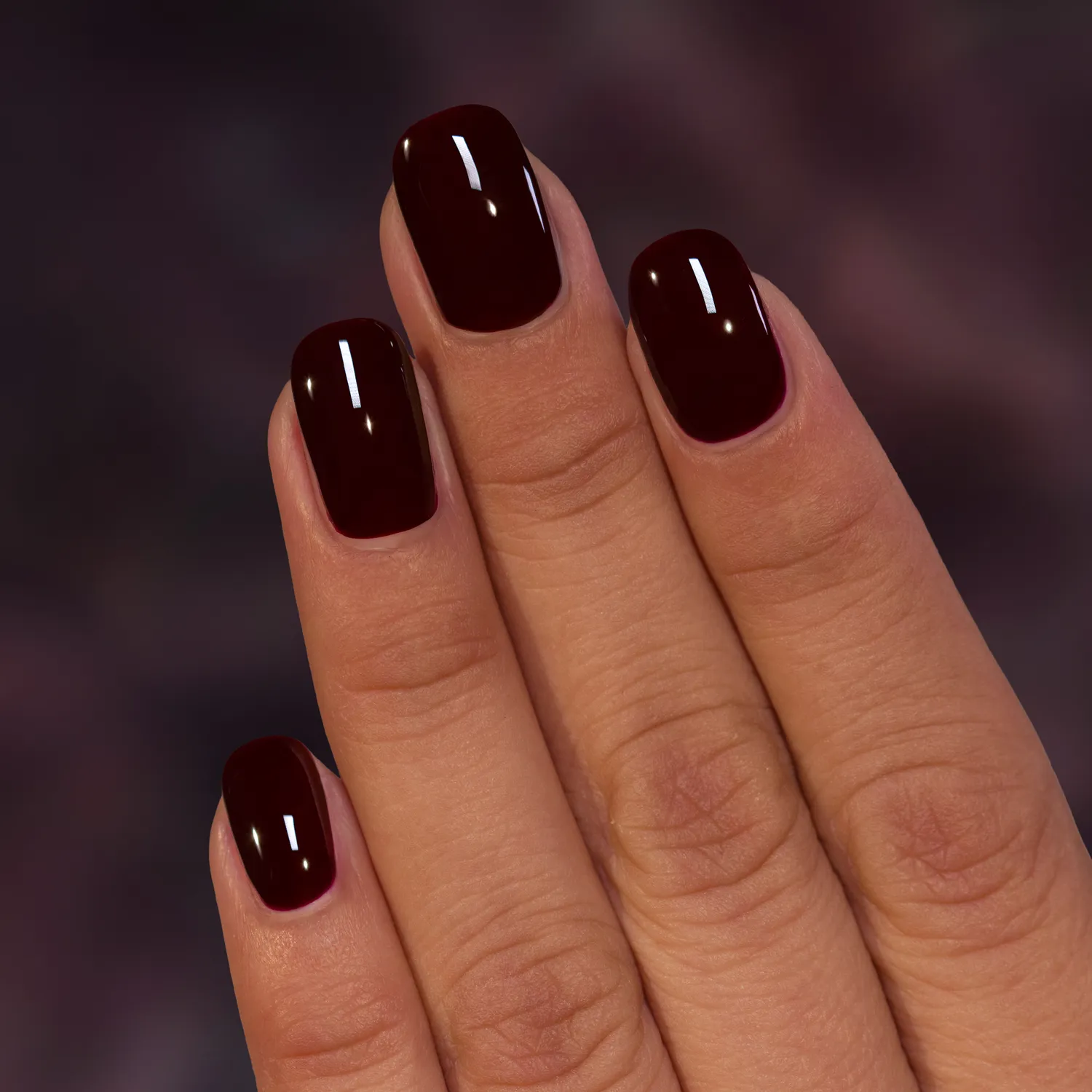 ILNP Dahlia nagellack jelly mörkröd