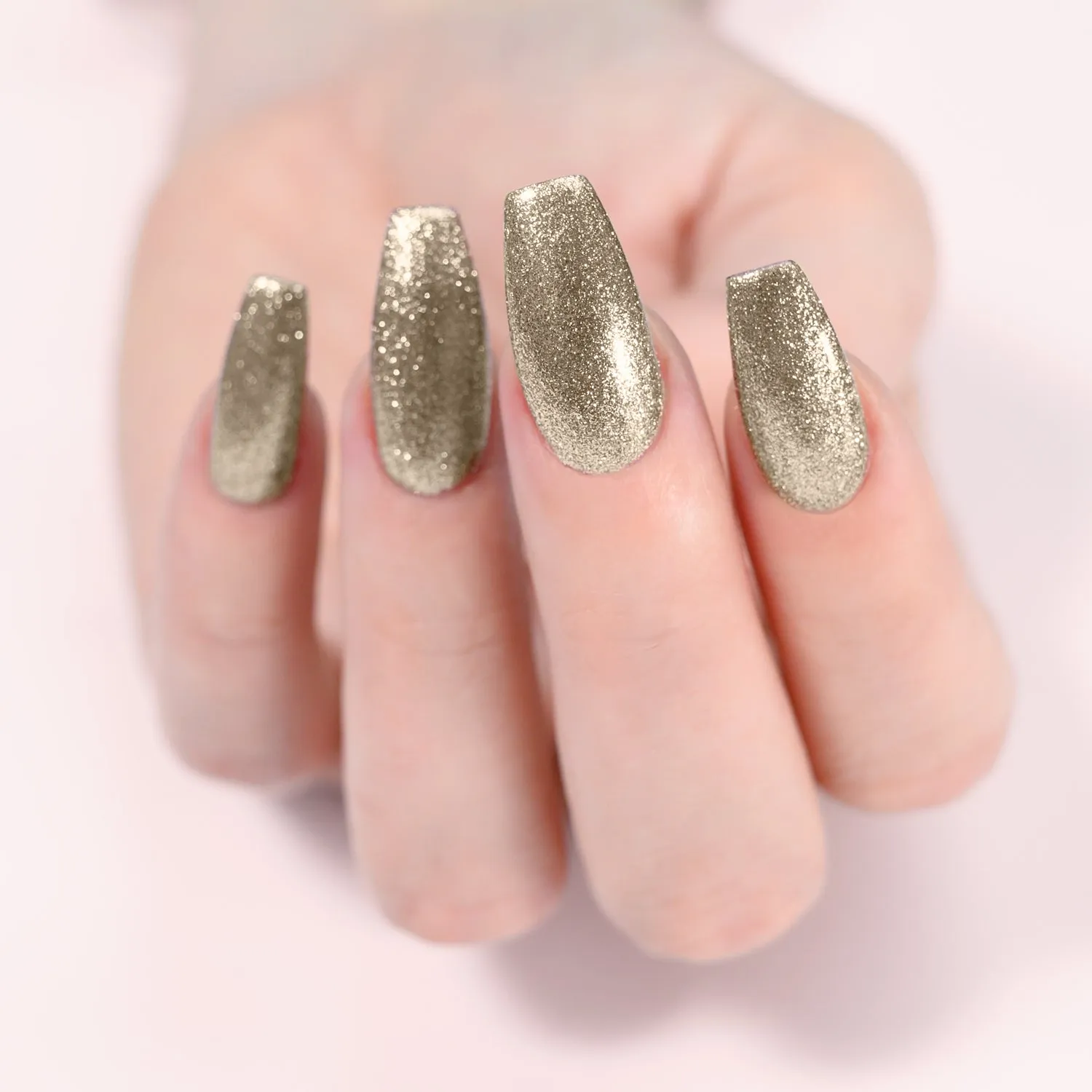 Iz Beauty Gel&Go Art Deco GG1073 gelack 12ml guldglitter