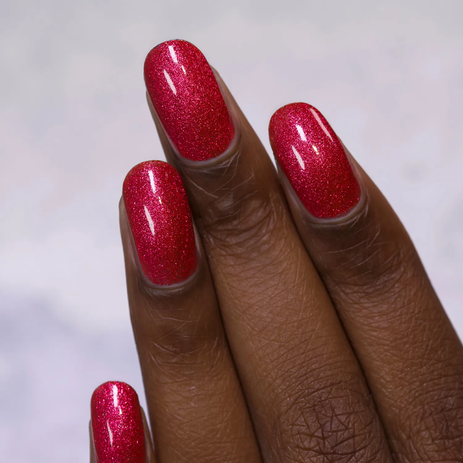 ILNP Love Me Not nagellack röd metallic