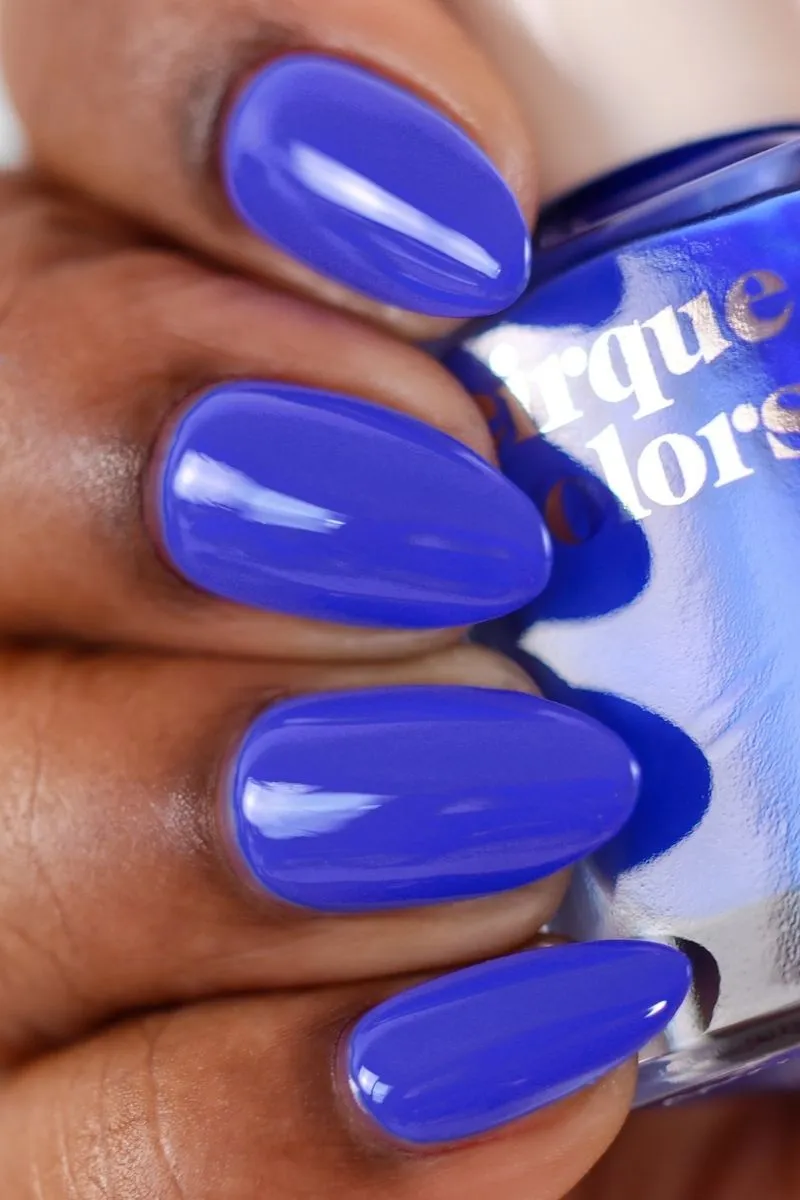 Cirque Colors Rhapsody in Blue nagellack koboltblå crème