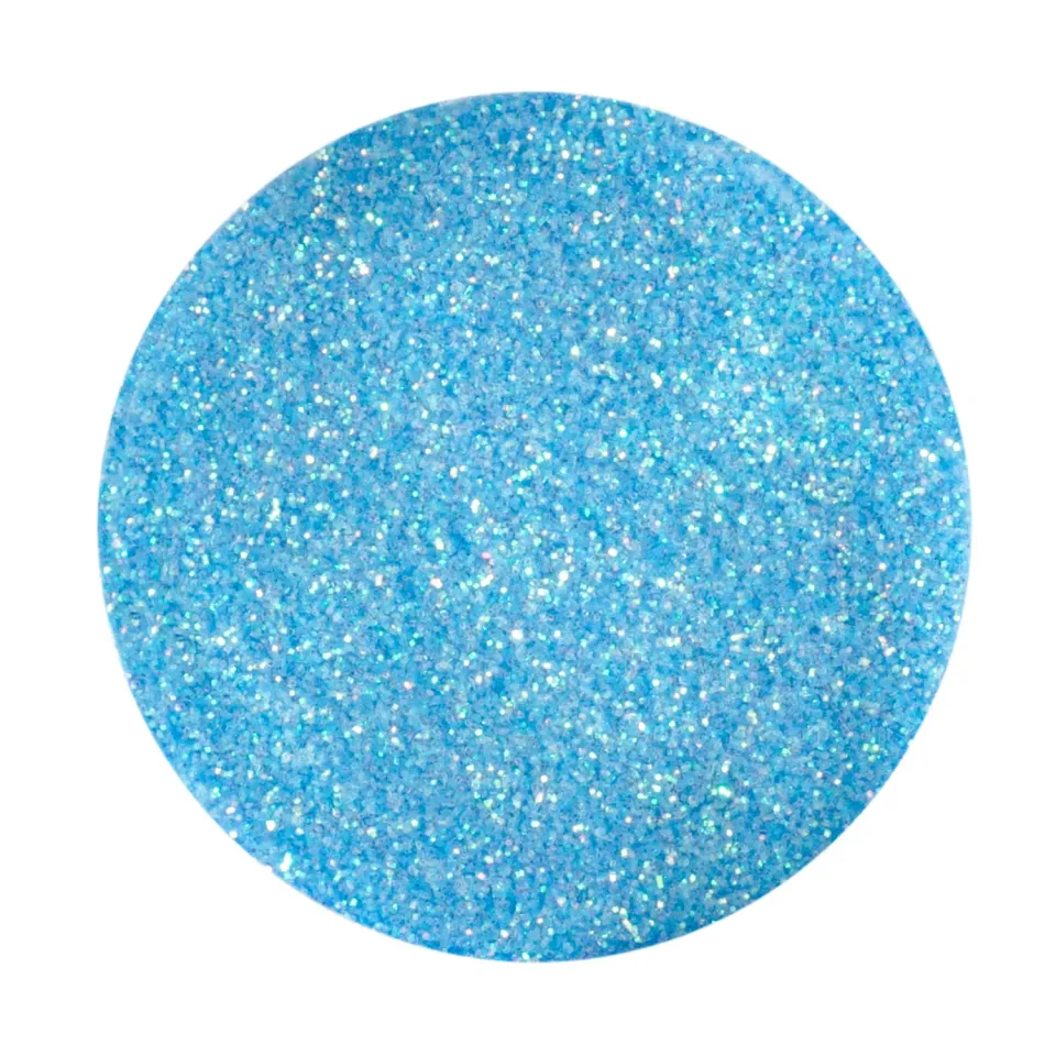 Iz Beauty Blue Mix nagelglitter 6g ljust blått fint