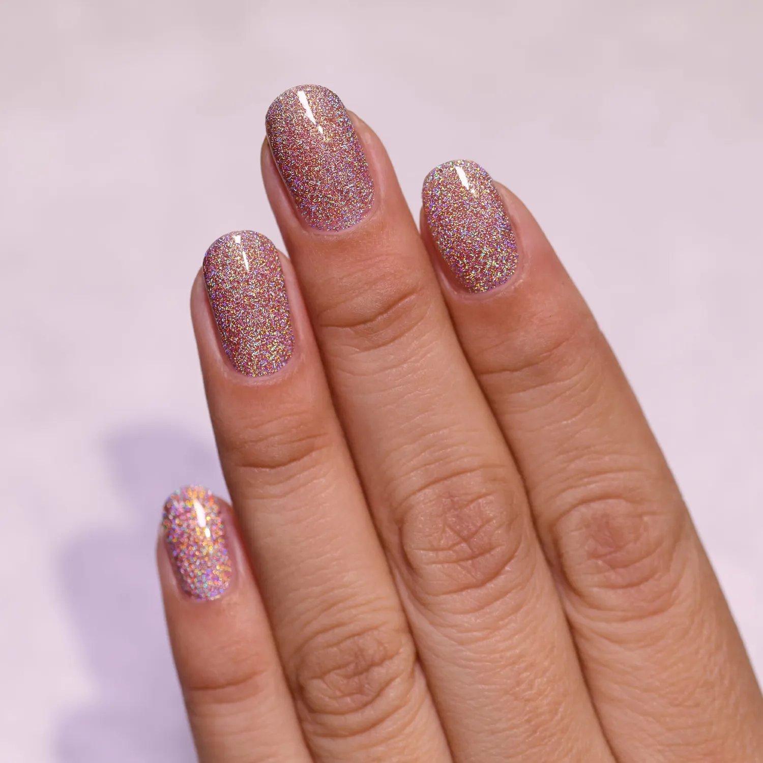 ILNP That Other Girl holografiskt nagellack rosa guld