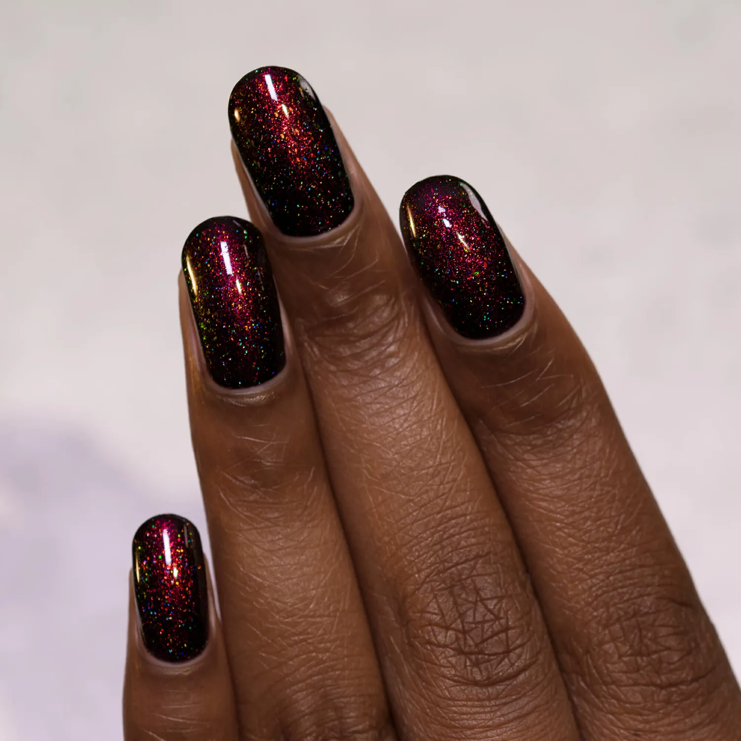 ILNP Underground nagellack svart holografisk