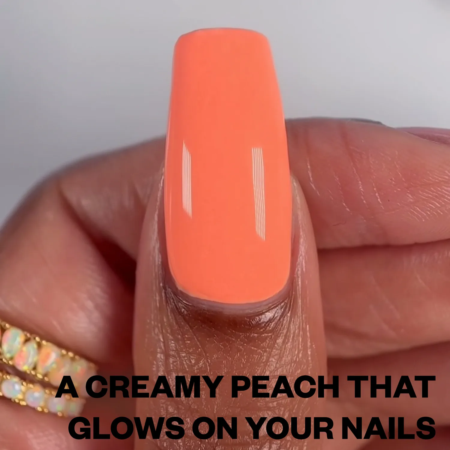 ILNP Beach Bum nagellack persika kräm
