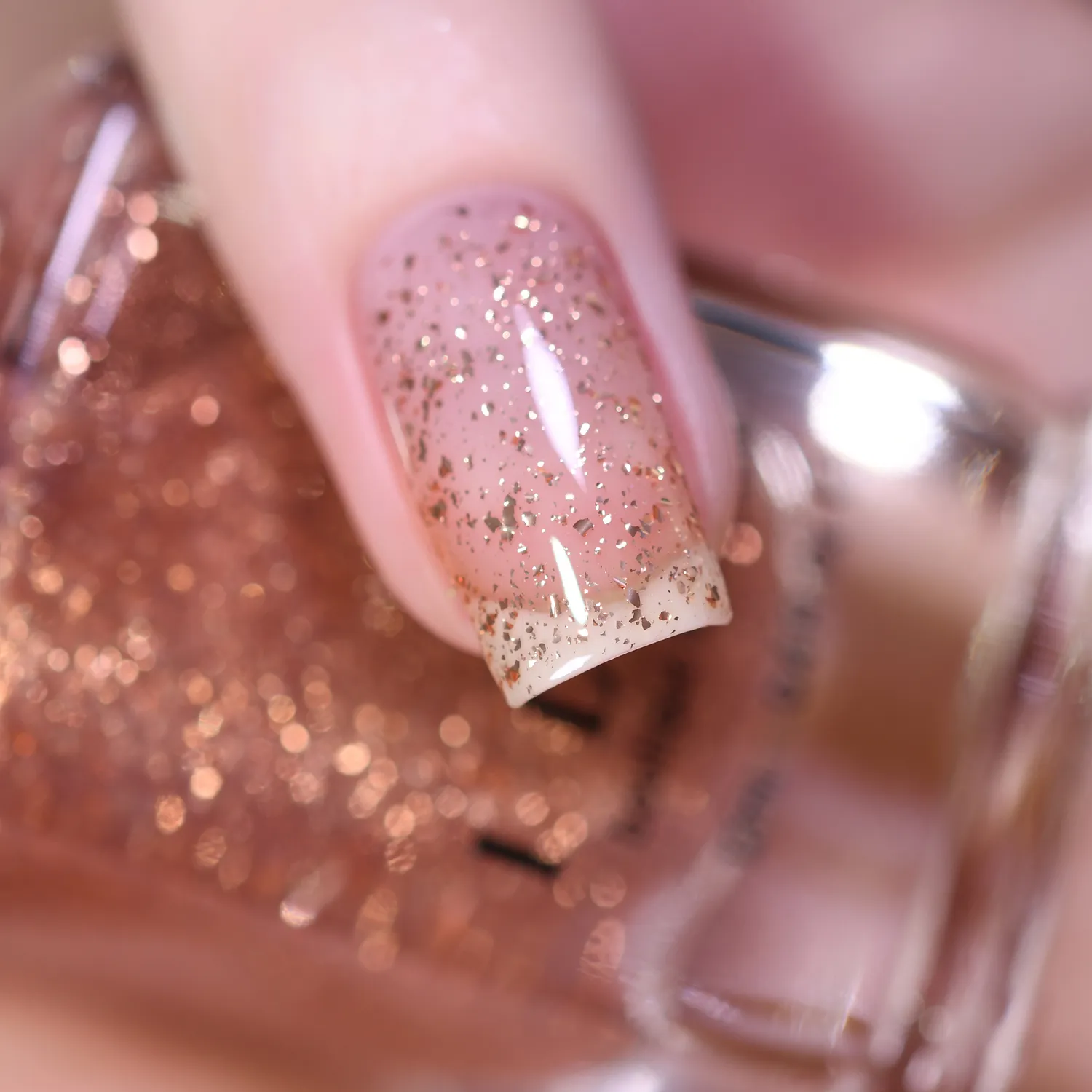 ILNP At Sea Compass topper koppar flakes