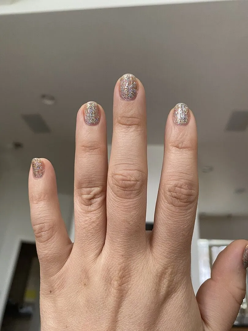 Cirque Colors Twinkle Tweed glitter topper holographic