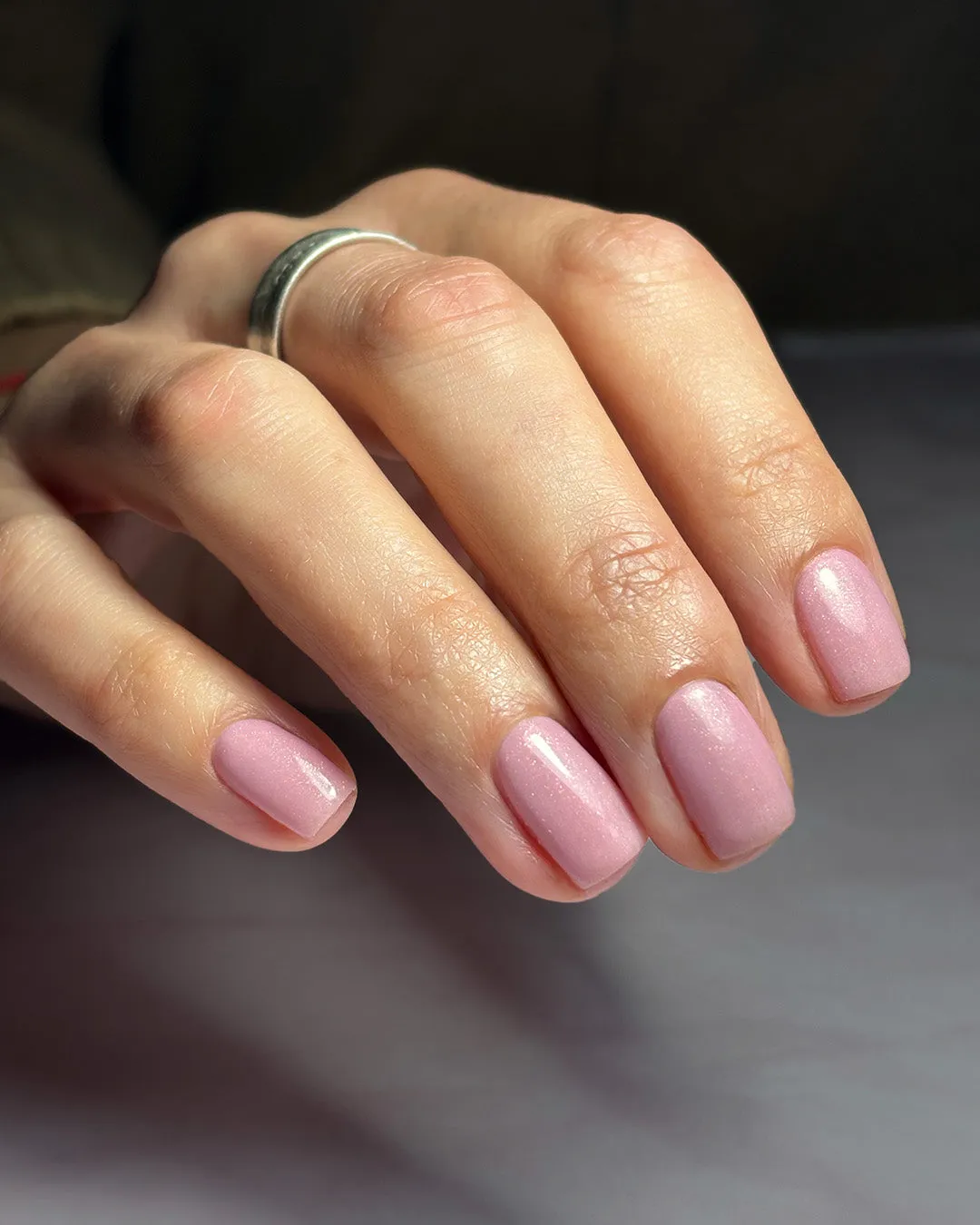 Iz Beauty GEL&GO Joy Mini gellack 8ml rosa glitter
