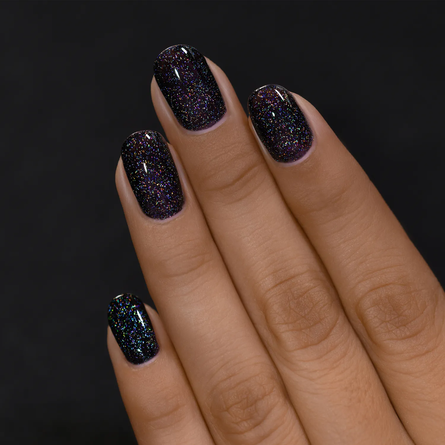 ILNP Cityscape nagellack holografiskt svart