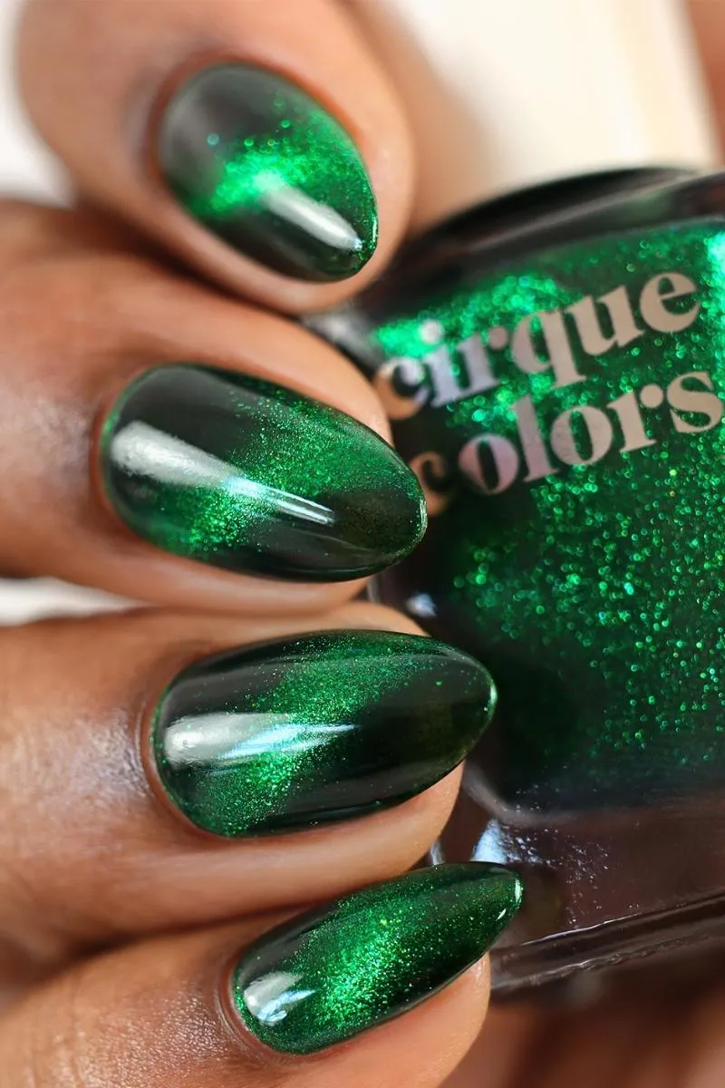 Cirque Colors Symphony Harmony nagellack magnetisk grön