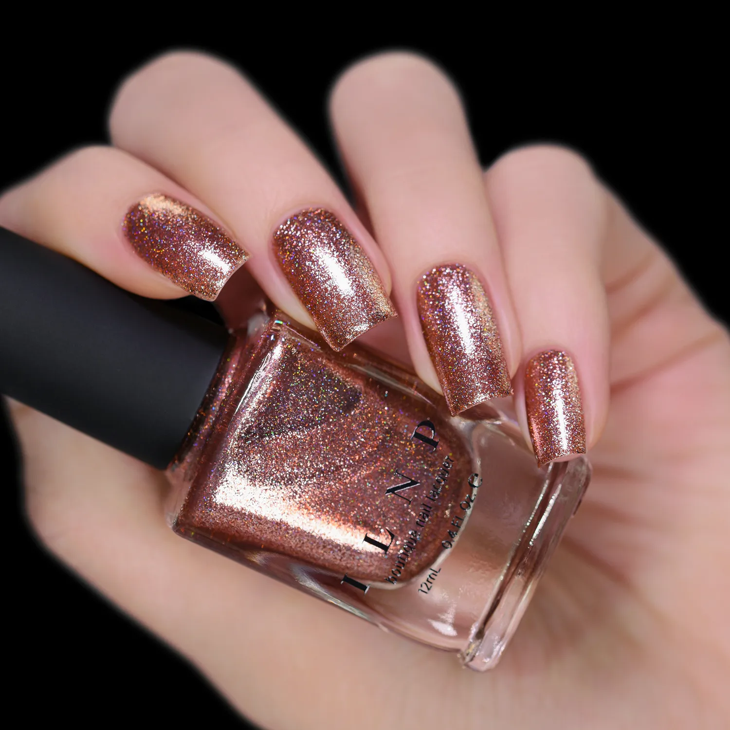 ILNP Reflections Muse nagellack koppar metallic